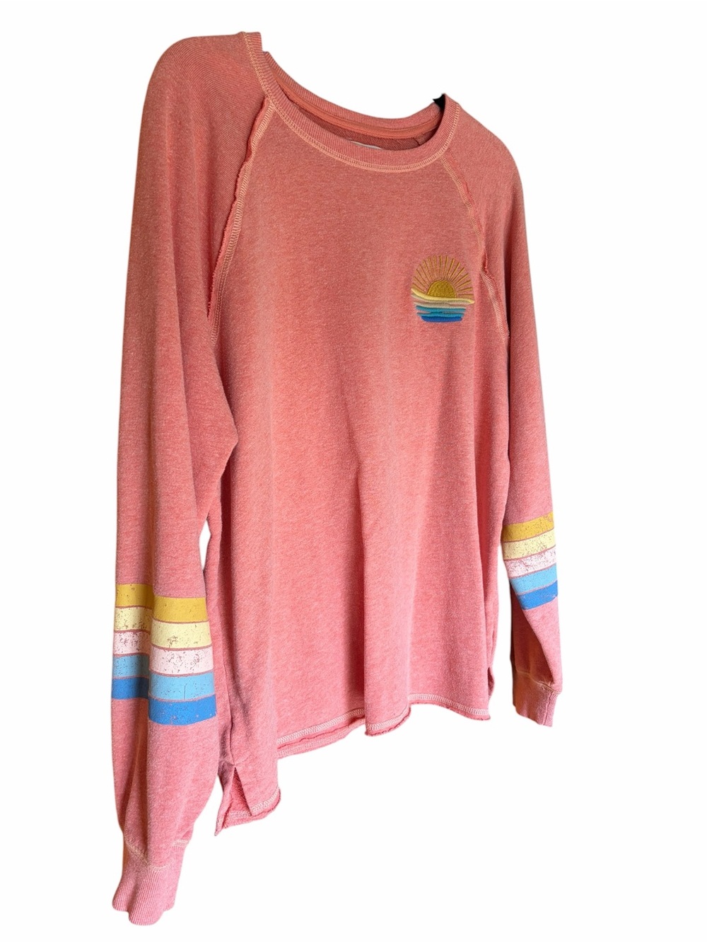 Coral  Long Sleeve Pullover-lightweight - Picture 3 of 5